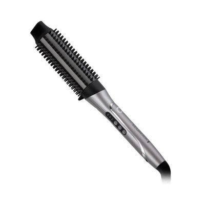 Фен-щетка, Remington, CB9800, Мощность 62W, 3 режима нагрева, Автоотключение, Серый