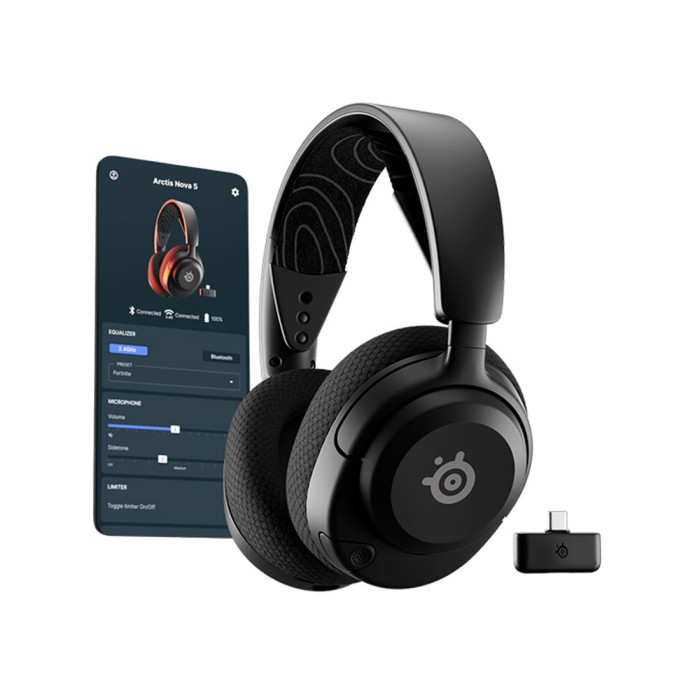 Гарнитура Steelseries Arctis Nova 5 White