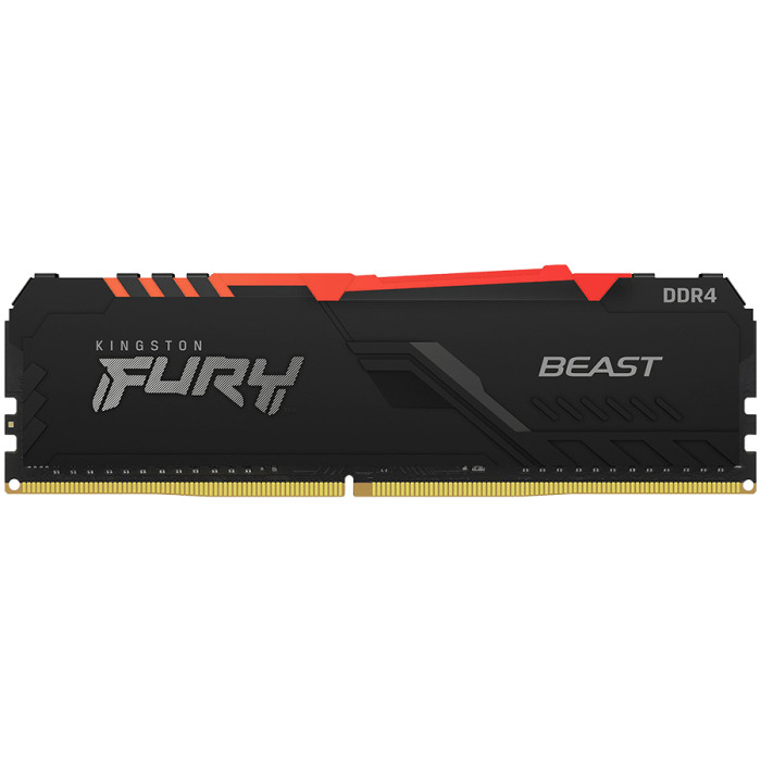 Kingston 8GB 3200MT/s DDR4 CL16 DIMM FURY Beast RGB
