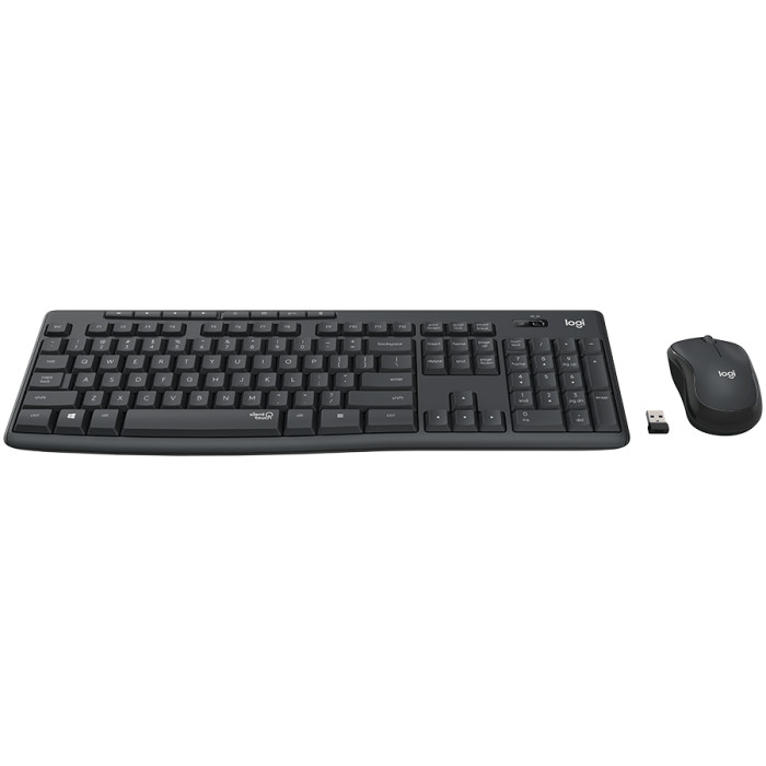 LOGITECH MK295 Silent Wireless Combo - GRAPHITE - RUS