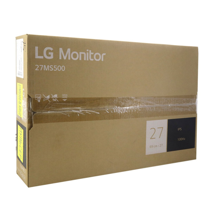 LCD 27" LG 27MS500-B, 1920x1080 IPS 100Hz, 5ms, 250cd/m2, 1000:1, HDMI