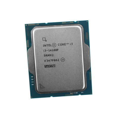 СPU Intel Сore i3-14100F, 3.5GHz (Raptor Lake, 4.7), 4C/8T, 12MB L3, MTP 110W, S1700, oem