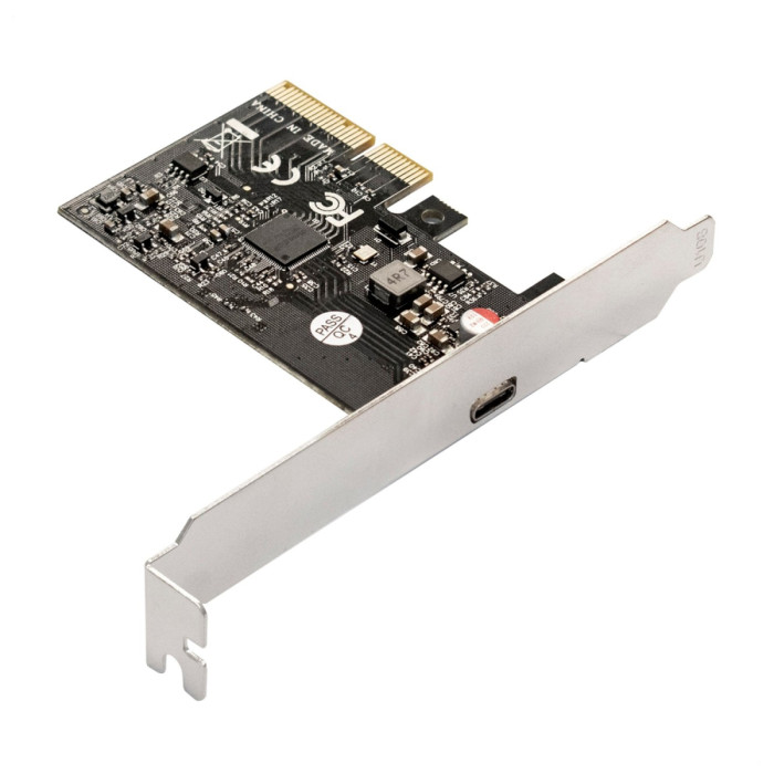 I/O Card converter, PCI-E 3.0 -> 1 x USB 3.2 Type-C, ExeGate EXE-321