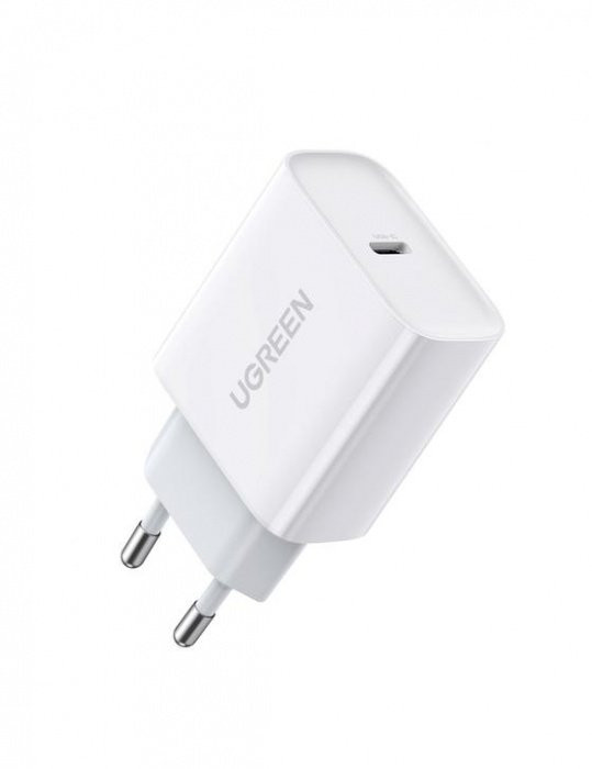 Зарядное устройство UGREEN CD137 USB-C 20W PD Charger, 60450