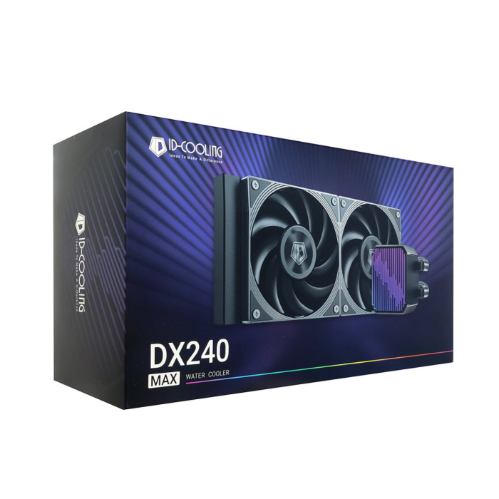 Water Cooler ID-Cooling DX240 Max, for S1700/1200/1851/115x/AMD