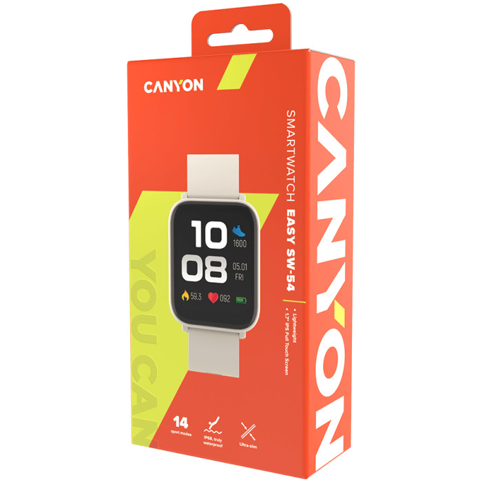 CANYON smart watch Easy SW-54 Beige
