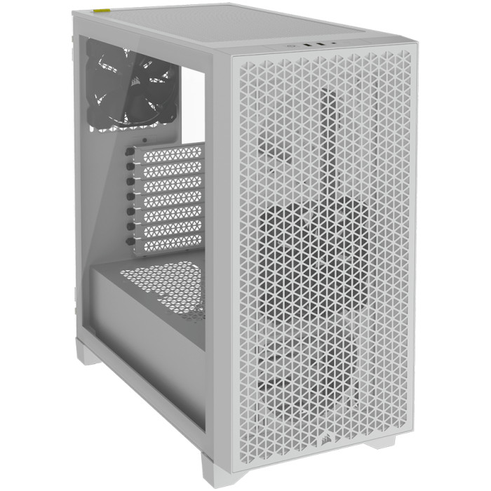 Corsair 3000D Tempered Glass Mid-Tower, White