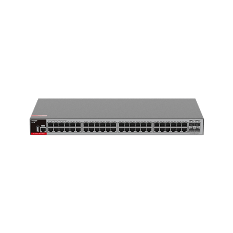 Коммутатор RUIJIE RG-S2915-24GT4MS-L managed L2+ (24 x 10/100/1000 RJ45; 4 x 2.5GE/1GE SFP ports)