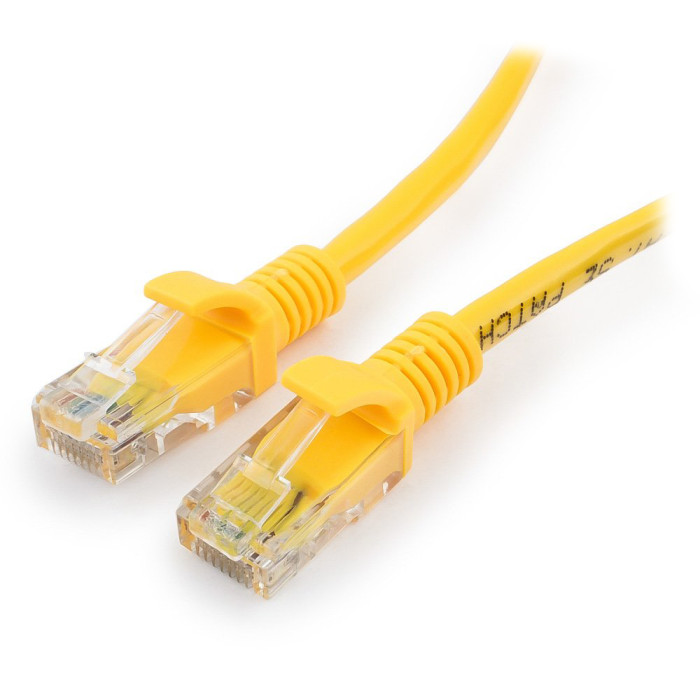 Cable  Patch cord  UTP 5e-Cat  2 m Cablexpert PP12-2M/Y, желтый