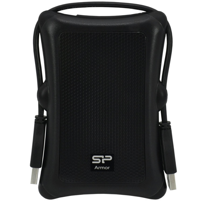 HDD USB 2 TB Silicon Power, A30, SP020TBPHDA30S3A, USB 3.2, black