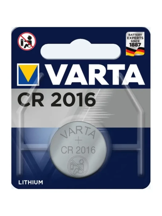 Батарейка VARTA Lithium CR2016 3V 1 шт. в блистере