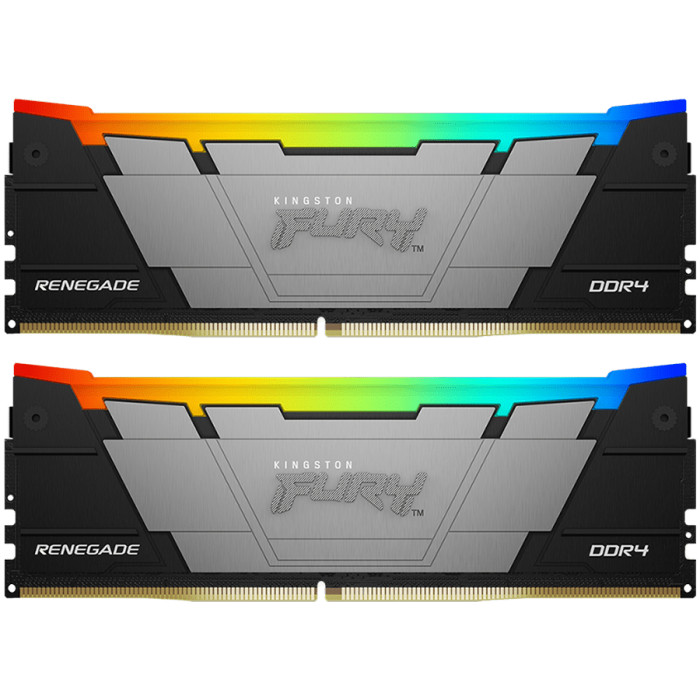 Kingston 16GB 3200MT/s DDR4 CL16 DIMM (Kit of 2) FURY Renegade RGB
