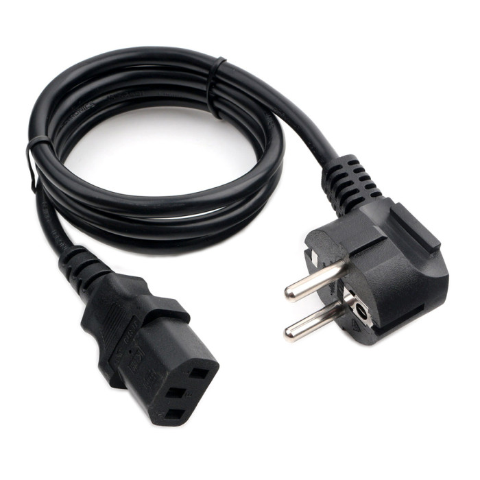 Cable power, Cablexpert PC-186-VDE-1M, 1м, black