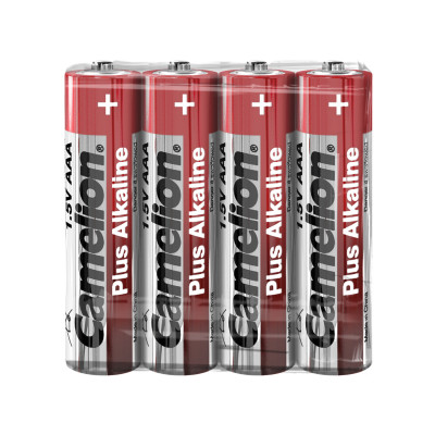 Батарейки Camelion AAA (LR03-SP4), alkaline Plus, комплект - 4 штуки