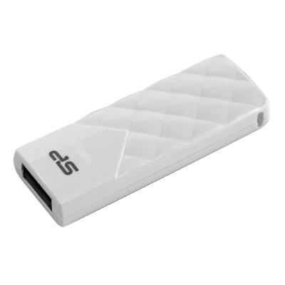 USB flash 128GB Silicon Power, Blaze B03, SP128GBUF3B03V1W, USB 3.2, white