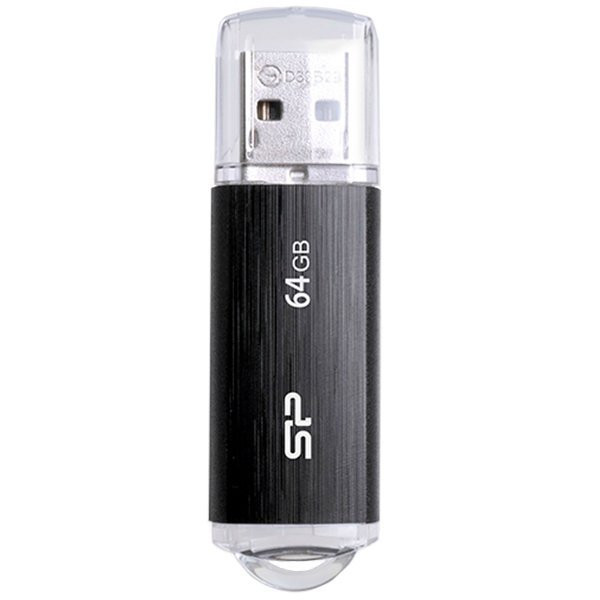 Silicon Power Ultima - U02 64GB Pendrive USB 2.0 Black