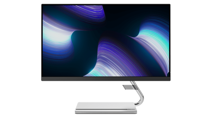 Монитор Lenovo 66EEGAC3EU Q24i-20 23.8" IPS/1920x1080/75Hz/AMD FreeSync/4ms/1000:1/3M:1/300nit/Lift 80mm/2 x HDMI 2.0/DP 1.4/2 x 3W