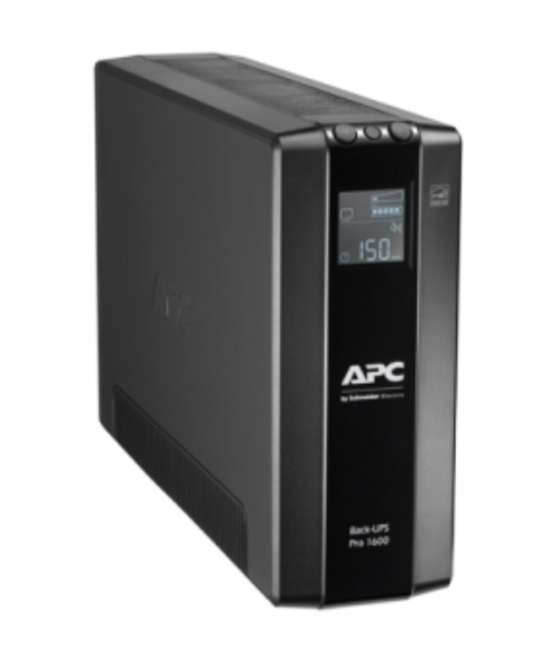 Back UPS Pro BR 1600VA, 8 Outlets, AVR, LCD Interface