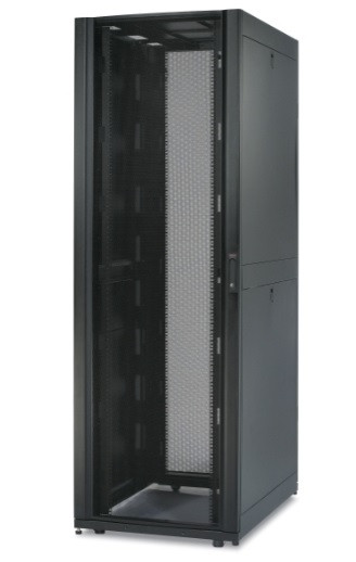 NetShelter SX 45U 750mm Wide x 1200mm Deep Enclosure with Sides Black