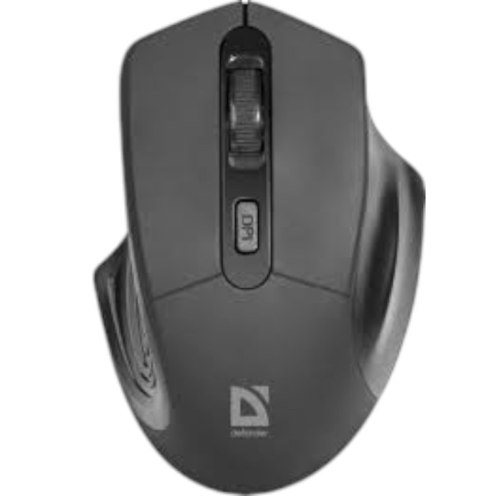 Мышь беспроводная Defender Datum MB-345 Nano B(Черный) 4кн+кл, 800-1600 dpi