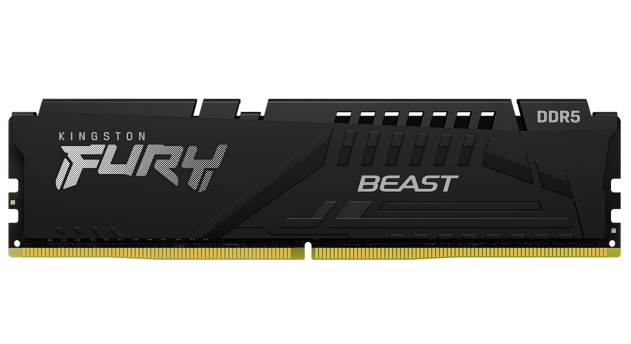 Оперативная память   8GB DDR5 5600MHz Kingston FURY Beast Black XMP CL40 KF556C40BB-8