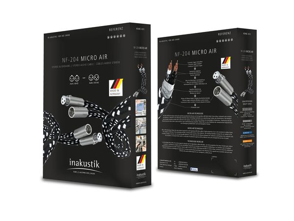 Inakustik Кабель Reference NF-204 Micro AIR | XLR 0,75m EAN:4001985519521