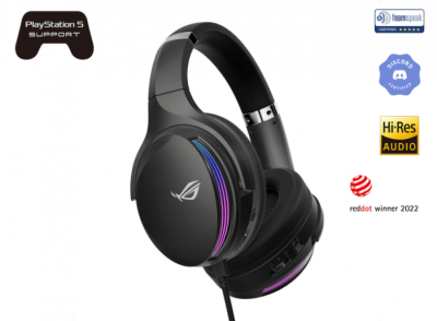 Наушники ASUS ROG FUSION II 500/7.1/ESS 9280 Quad DAC/3,5 мм, USB-C® и USB-A/PS5/Mac