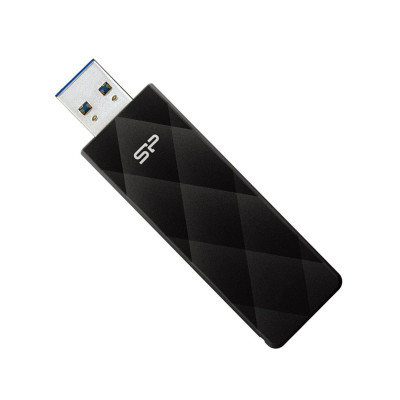 USB flash 128GB Silicon Power, Blaze B20, SP128GBUF3B20V1K, USB 3.2, black