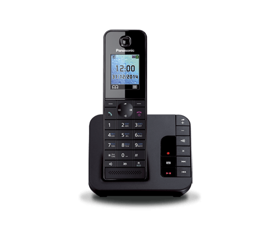 Радиотелефон PANASONIC KX-TGH220 (RUB) Черный