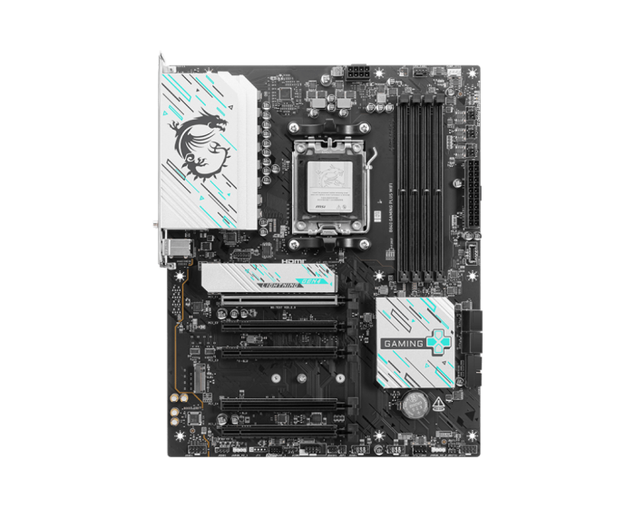 Материнская плата MSI B840 GAMING PLUS WIFI AM5 4xDDR5 4xSATA3 RAID 2xM.2 1xHDMI 1xType-C ATX