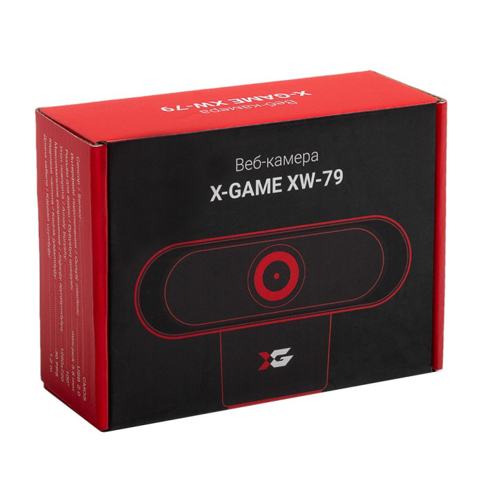 WebCamera X-Game XW-79, s/w 0.3MP photo, mic, USB