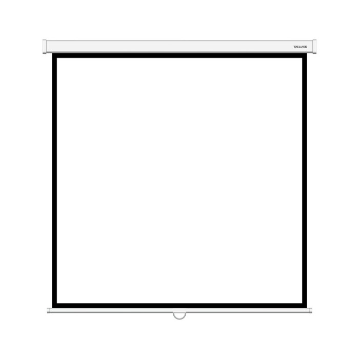 Экран Deluxe DLS-M305W (120"х120"), Ø - 170", Раб. поверхность 297х297 см., 1:1