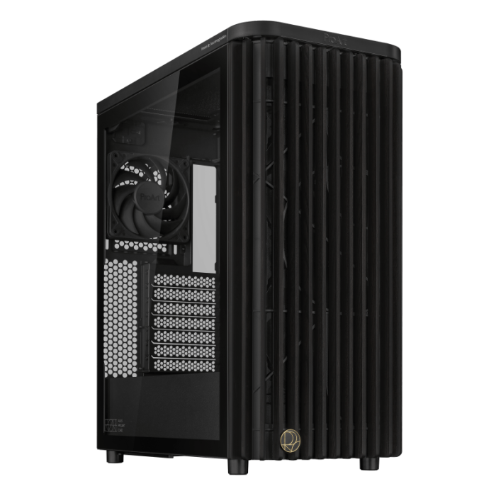 Корпус ASUS PROART PA401 WOOD TG PWM BLACK ATX 90DC00M0-B39000