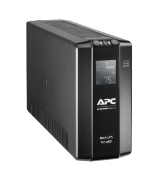 Back UPS Pro BR 650VA, 6 Outlets, AVR, LCD Interface