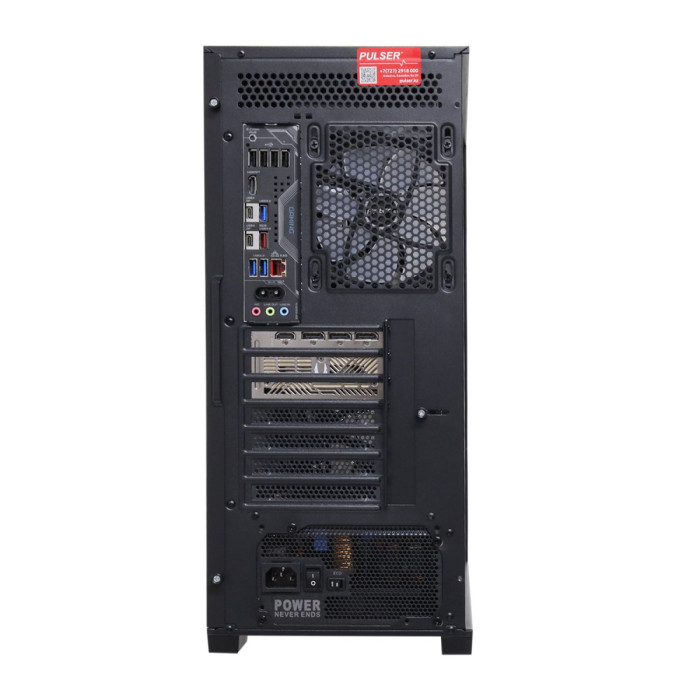 Ryzen 9 9900X-4.4GHz/X870/RAM 64GB/SSD 2TB (M.2)/RTX5080 SOLID CORE -16GB/no DVD/1200W/