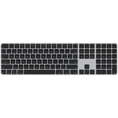 Magic Keyboard with Touch ID and Numeric Keypad for Mac models with Apple silicon - Russian - Black Keys,Model A3119
