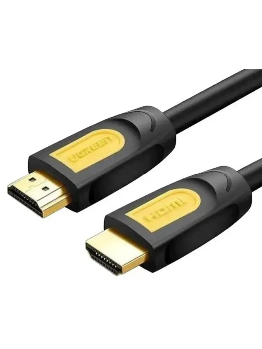 Кабель UGREEN HD101 HDMI Round Cable 1m (Yellow/Black)