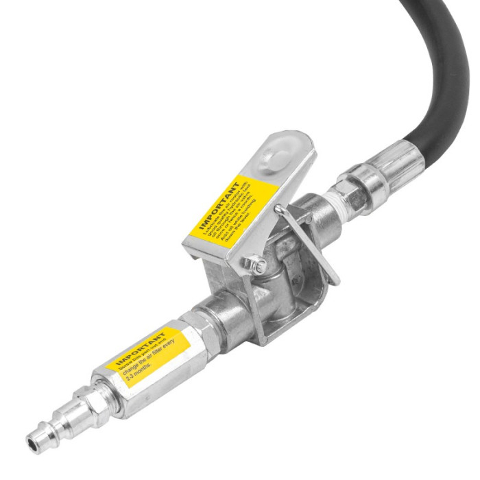 Домкрат пневмогидравлический 30т(высота подхвата - 265мм, высота подъема - 500мм) 59873 JCB-TRQ30002 (TQ30007)