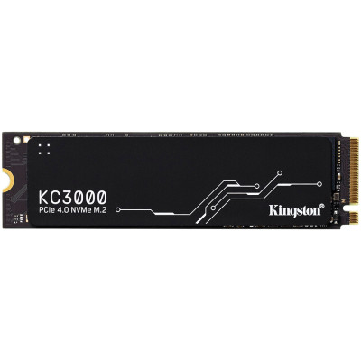 KINGSTON KC3000 1024GB SSD, M.2 2280, PCIe 4.0 NVMe, Read/Write 7000/6000MB/s, Random Read/Write: 900K/1000K IOPS
