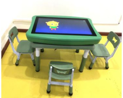 HANSHIN Интерактивный стол FT-32 TABLE SET (3588) ЗЕЛЕНЫЙ