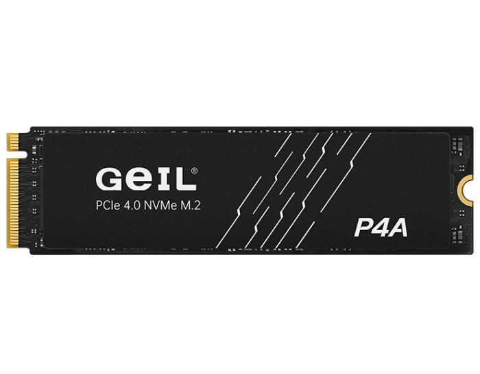 Твердотельный накопитель 2000GB SSD GEIL P4A M.2 2280 PCIe4.0 NVMe R5000MB/s W4500MB/s P4AAC23C2TBA