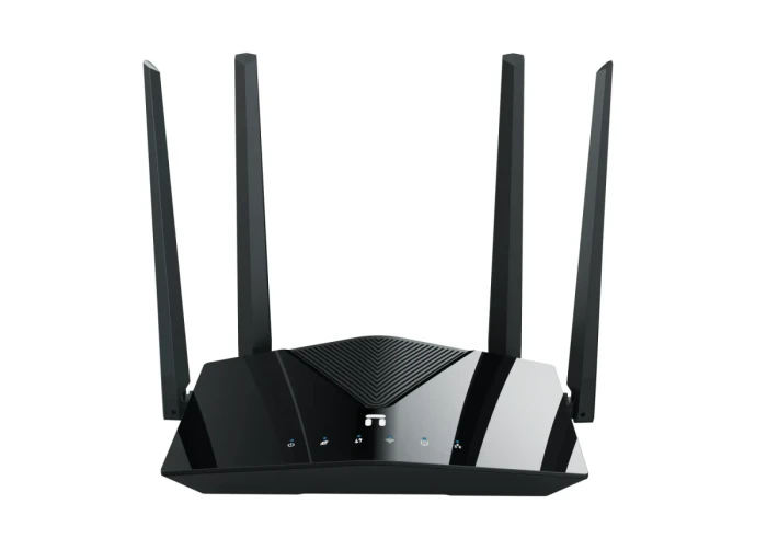 Wi-Fi роутер Netis NX10, WiFi 6, AX1500, 300+1201Мбит/с, 4x5dBi, TR-069, Mesh, IPTV, GWAN, 3xGLAN