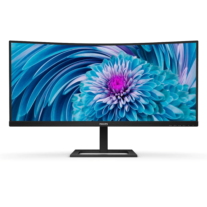 Монитор 34" PHILIPS 346E2CUAE/00/01 VA 3440x1440 100Hz R1500 1мс 3000:1 1xDP 2xHDMI 5xUSB 2x5W