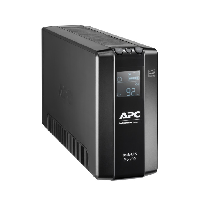 Back UPS Pro BR 900VA, 6 Outlets, AVR, LCD Interface