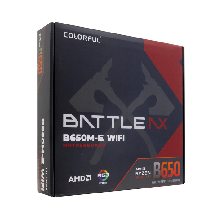 MB Socket AM5, MATX, AMD B650 (DP+HDMI), Colorful BATTLE-AX B650M-E WIFI V14, 4DDR5, PCIx16, PCIx4