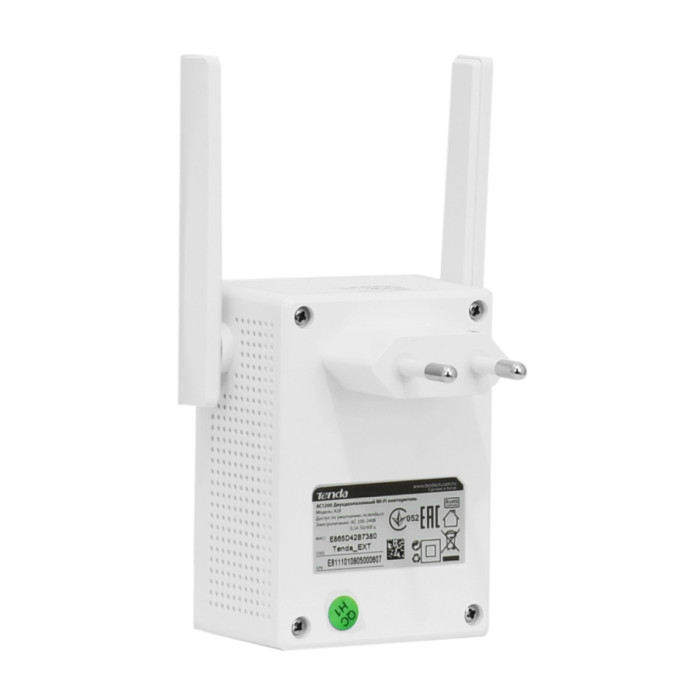 WiFi repeater, Tenda A18, WiFi 5 (AC1200M), 2ant. 2dBi white