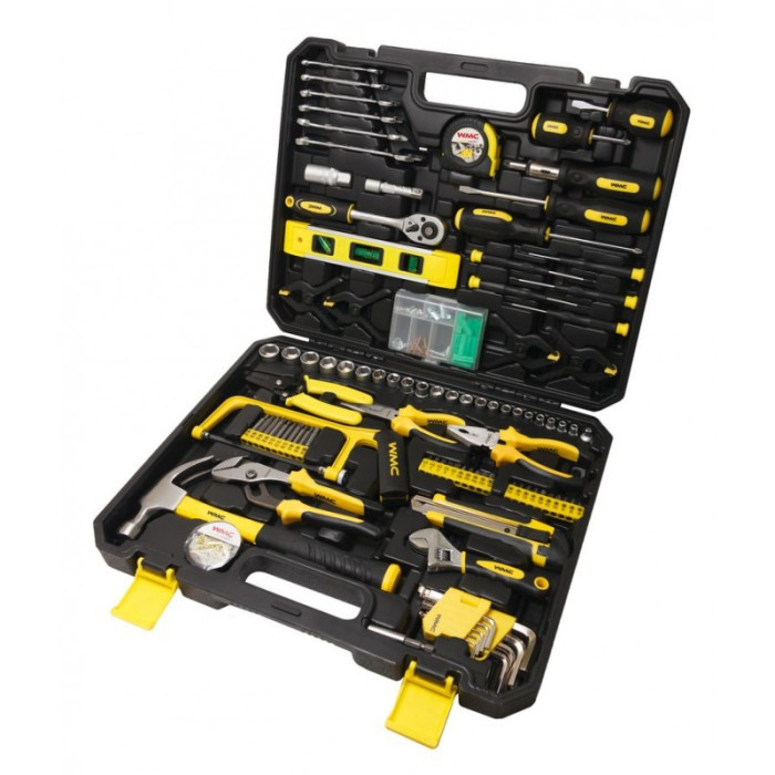 Набор инструментов 168пр. 1/4'', 3/8'(6гр)'(4-19мм) WMC TOOLS1 48125       WMC-30168