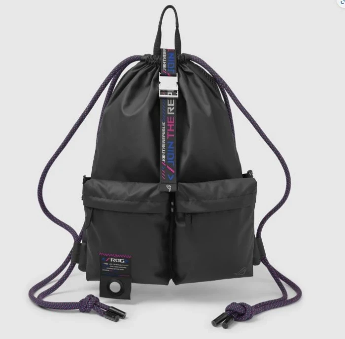 Рюкзак Asus ROG SLASH Multi-use Drawstring Bag BD3700 (Black) (90XB0760-BBD000)