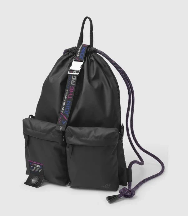 Рюкзак Asus ROG SLASH Multi-use Drawstring Bag BD3700 (Black) (90XB0760-BBD000)