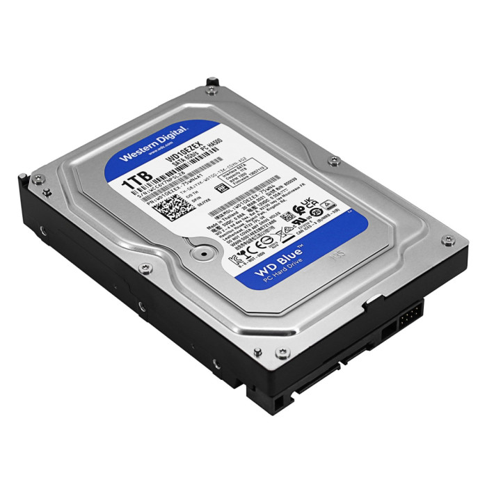 HDD SATA  1000 GB Western Digital Caviar Blue, WD10EZEX, 7200rpm, 64MB cache, SATA 6 Gb/s